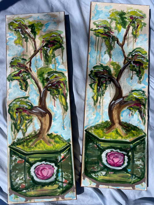 Flooding Memory I (12x36 canvas)