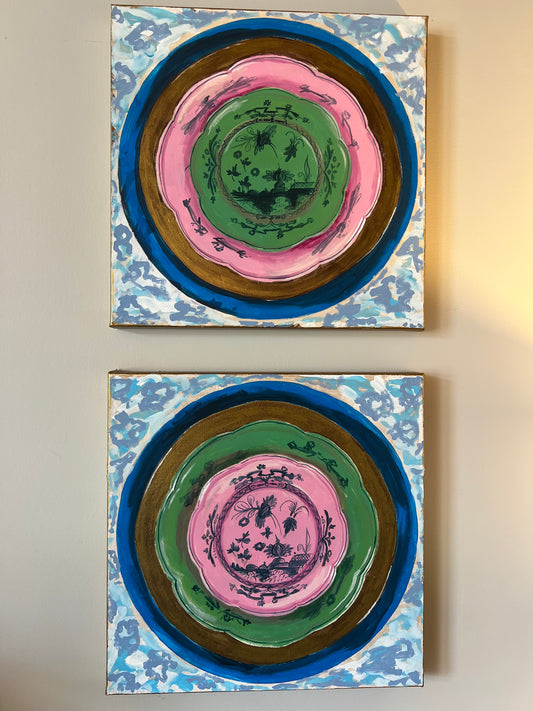 Oriente Still: Green (16x16 canvas)